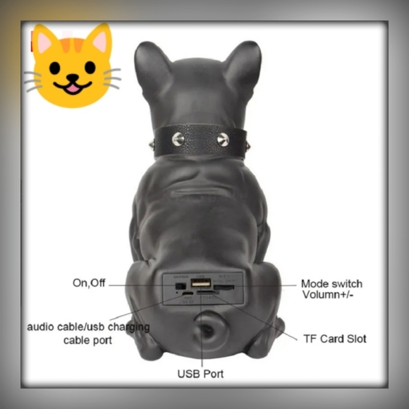 🎼 Winston The French Bulldog Speaker 🎼 - Picture 11 of 12